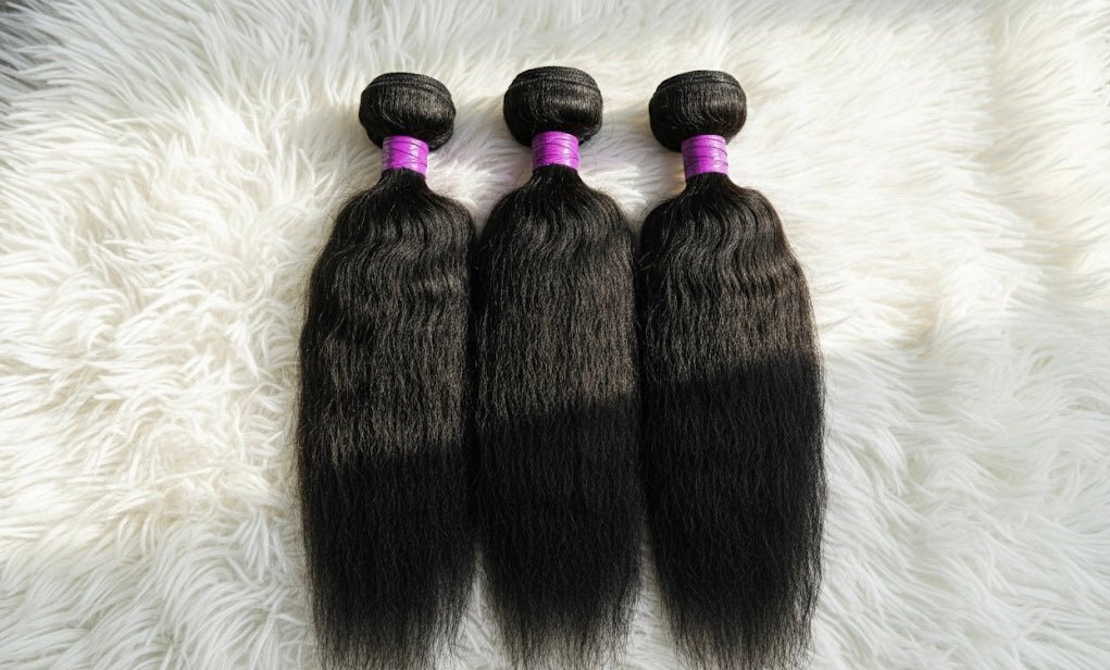 Kinky straight bundles - The Real Hair Co